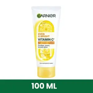 Garnier Even & Matte Vitamin C Cleansing Foam 100 Ml