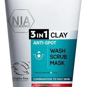 Pure Active 3-In-1 Clay Wash, Scrub and Mask 150ml