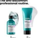 L'Oréal Professionnel Scalp Advanced Anti-Discomfort Dermo-Regulator Shampoo, Soothing Action for Sensitive Scalps, Serie Expert, -300 ml L'Oréal Professionnel Scalp Advanced Anti-Discomfort Dermo-Regulator Shampoo, Soothing Action for Sensitive Scalps, Serie Expert, -300 ml