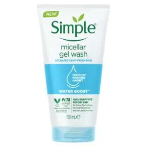 Simple Water Boost Micellar Facial Wash Gel 150ml
