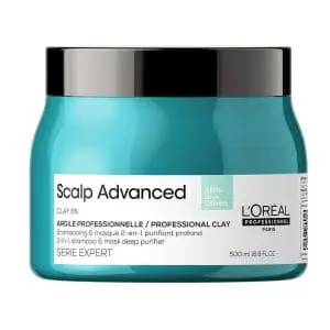L`Oreal Professionnel Serie Expert Scalp Advanced Anti Oiliness 2-In-1 Deep Purifier Clay -500ml
