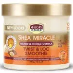 African Pride Shea Miracle Moisture Intense Twist & Loc Smoothie 12 oz. African Pride Shea Miracle Moisture Intense Twist & Loc Smoothie 12 oz.