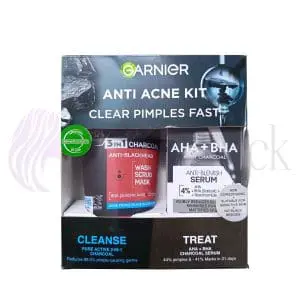 Garnier Anti Acne Kit- Clear Pimple Fast