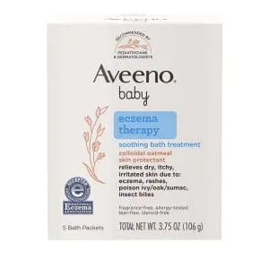Aveeno Baby Eczema Therapy Soothing Bath Treatment -106g
