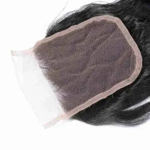 Body Wavy Human Hair Closure -12A