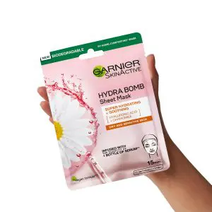 Garnier Tissue Mask Hydra Bomb Chamomile 28g