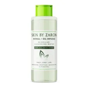 Skin by Zaron Herbal + Oil infused Micellar Cleansing Water