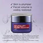L'Oreal Paris Revitalift Filler + Hyaluronic Acid Replumping Night Cream 50ml