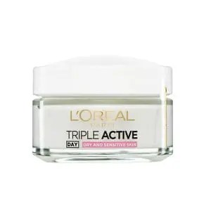 L'Oreal Paris Triple Active Multi-Protection Day Moisturizer - Dry & Sensitive Skin -50Ml