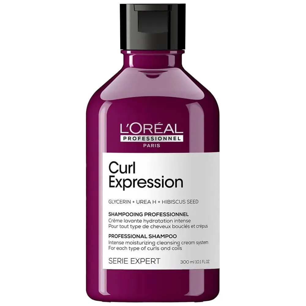 L'Oréal Professionnel Paris Serie Expert Curl Expression intense moisturizing cleansing cream shampoo for Curls & Coils -300ML L'Oréal Professionnel Paris Serie Expert Curl Expression intense moisturizing cleansing cream shampoo for Curls & Coils -300ML