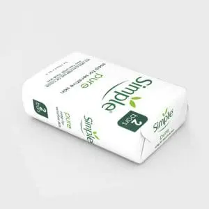 Simple Twin Pack Pure Bar Soap