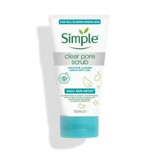 Simple Daily Skin Detox Polishing Face Scrub