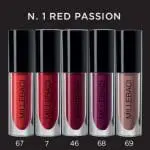 Nouba Millebaci Mini Set- No.1 Red Passion (Shades 67, 7, 46, 68 and 69)