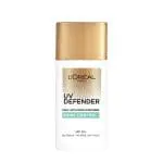 L'Oreal Paris Uv Defender Shine Control Daily Anti-Ageing Sunscreen Spf 50+ With Airlicium, -50Ml