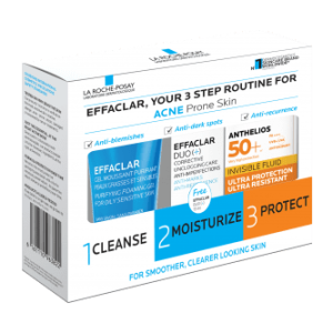 La Roche- Posay Effaclar Acnes Routine Kit 3 in 1