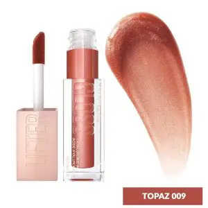 Maybelline hydrating Lifter lip gloss 5.4ml Topaz 009 Maybelline hydrating Lifter lip gloss 5.4ml Topaz 009