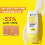 Garnier Super UV Invisible Serum Sunscreen SPF 50 30ML-Pack of 2