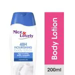 NICE &LOVELY DOUBLE BODY MILK 400ML PACK