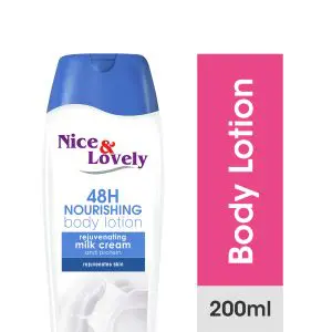 NICE &LOVELY DOUBLE BODY MILK 400ML PACK