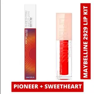 Maybelline lip kit: Pioneer + Sweetheart