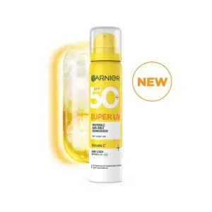 GARNIER SUPER UV INVINSIBLE AIR MIST SUNSCREEN SPF 50 75ML