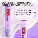 L'Oréal Paris Revitalift Filler Glass Skin Liquid Cream with Hyaluronic Acid.