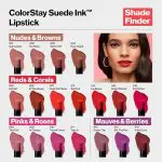 REVLON COLORSTAY SUEDE INK LIPSTICK LIP BOOM REVLON COLORSTAY SUEDE INK LIPSTICK LIP BOOM