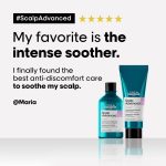 L'Oréal Professionnel Scalp Advanced Anti-Discomfort Dermo-Regulator Shampoo, Soothing Action for Sensitive Scalps, Serie Expert, -300 ml L'Oréal Professionnel Scalp Advanced Anti-Discomfort Dermo-Regulator Shampoo, Soothing Action for Sensitive Scalps, Serie Expert, -300 ml
