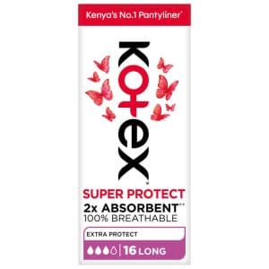 KOTEX SUPER PROTECT LONG LINER P16X16
