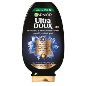 GARNIER ULTRA DOUX BLACK CHARCOAL CONDITIONER 360ML GARNIER ULTRA DOUX BLACK CHARCOAL CONDITIONER 360ML