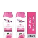 NICE &LOVELY DOUBLE GLYCERINE LOTION 400ML PACK