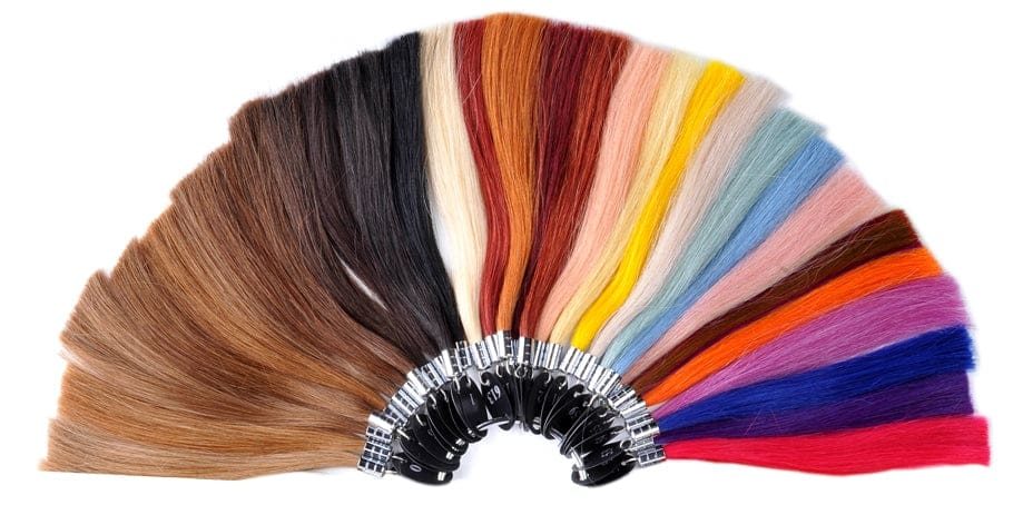 Colouring your human hair extension